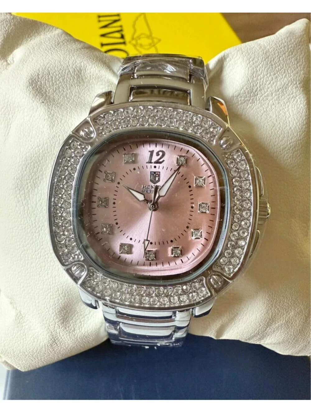 #686 New  Montres Prestige X Invicta Women's Watch-35mm, Silver/Pink (MPW-0191)